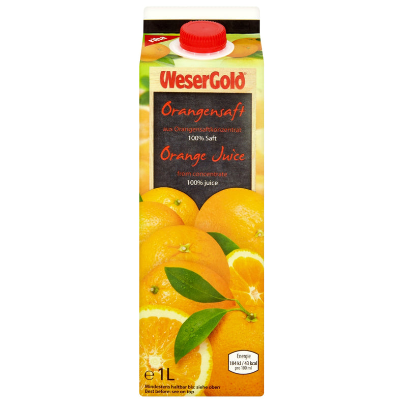 Orange Juice 100% - Wesergold - LimSiangHuat