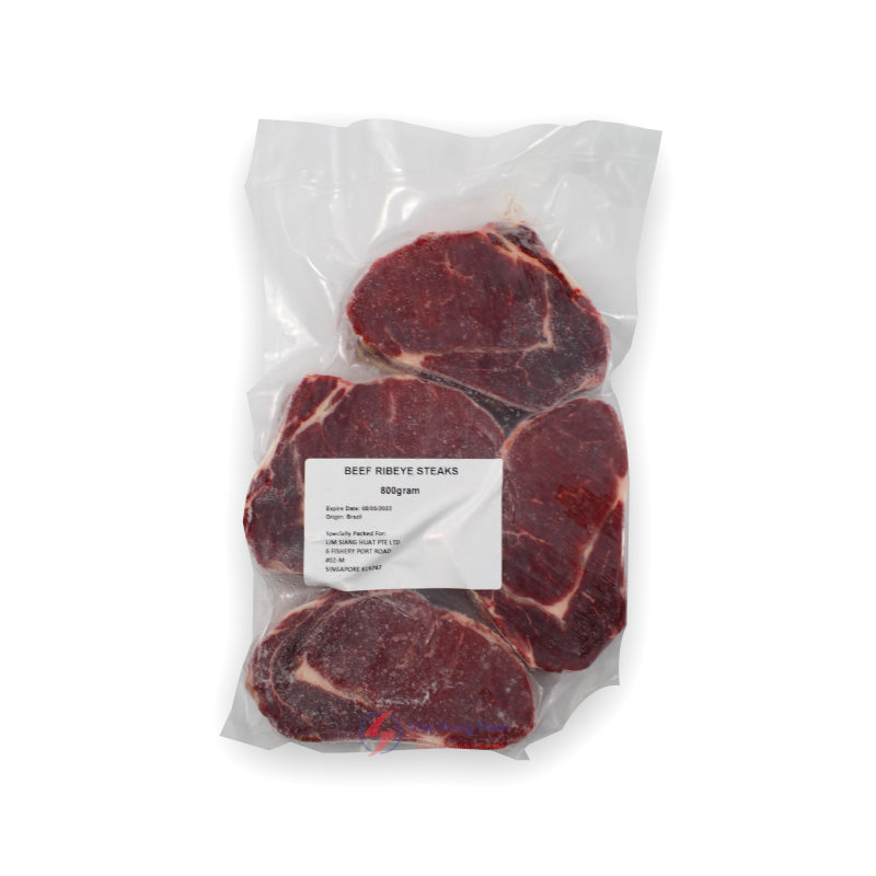 Beef Ribeye Steaks 2cm - 800g