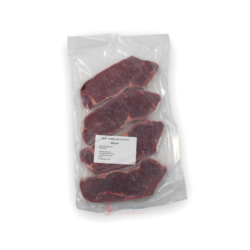 Beef Striploin Steaks 2cm - 800g