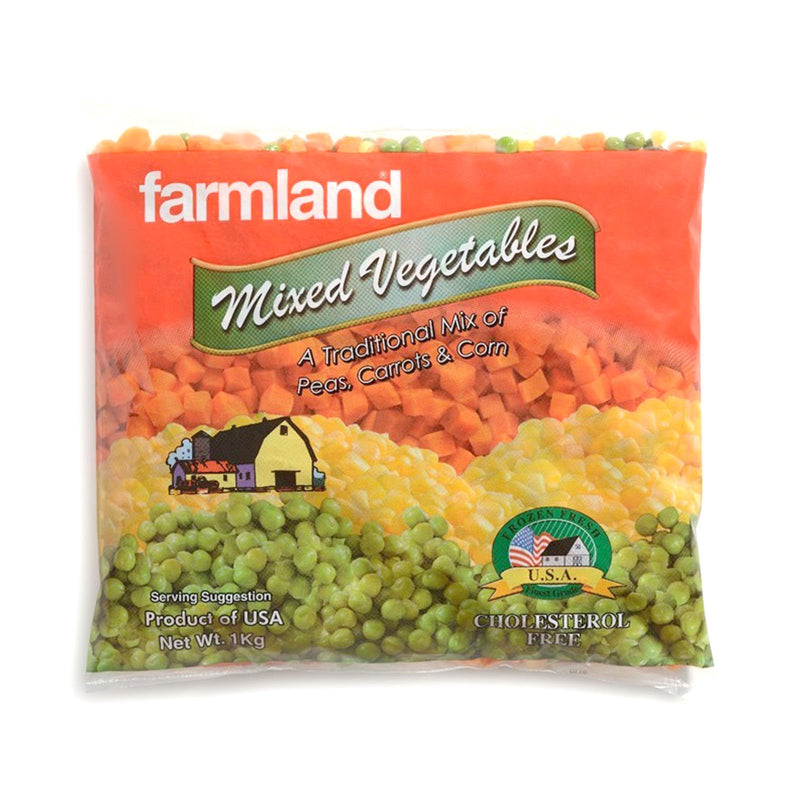 Frozen Mixed Vegetable - Farmland 12x1kg - LimSiangHuat
