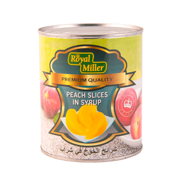 Peach Sliced In Syrup Royal Miller (24x825g) - LimSiangHuat