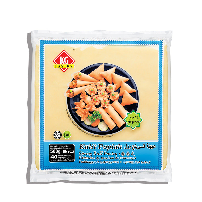 Spring Roll Pastry 8.5" - KG 20x(40'sx500g) - LimSiangHuat