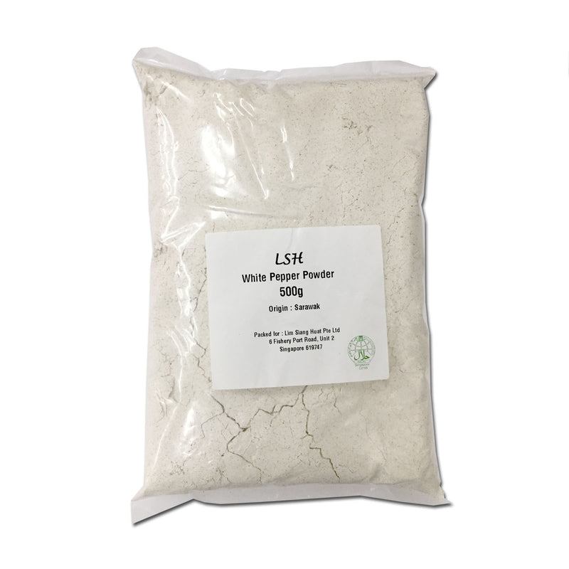 White Pepper Powder - 500gpkt - LimSiangHuat