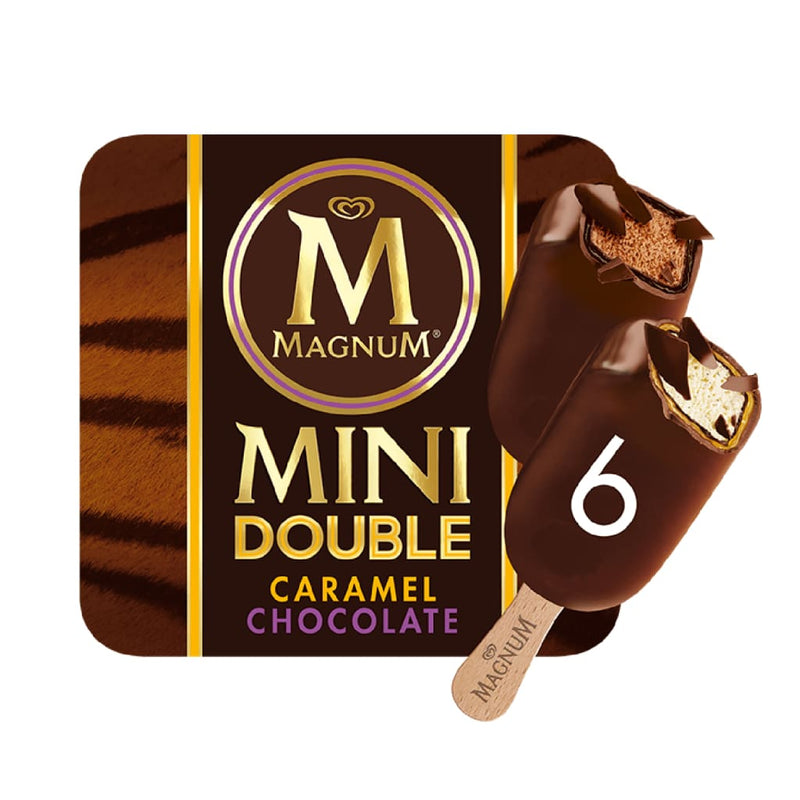 Magnum Mini Double Caramel And Double Chocolate 6X(6X60ML) - LimSiangHuat