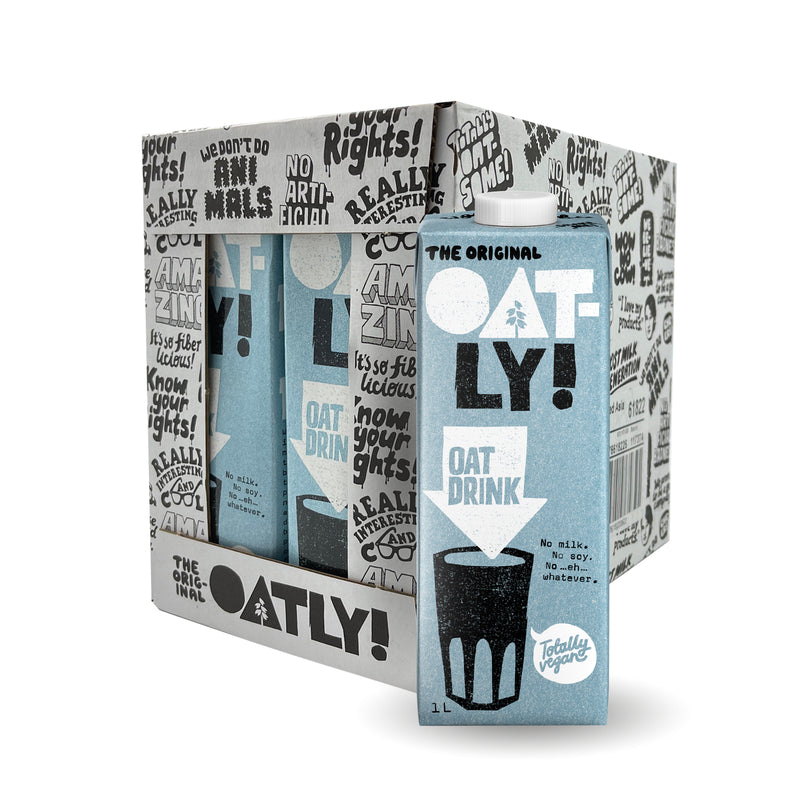 Oatly Dairy Free Enriched Oat Milk Drink - 6x1L