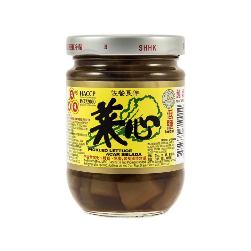 Pickled Lettuce(Glass Btl) - AAA 12x170gm - LimSiangHuat