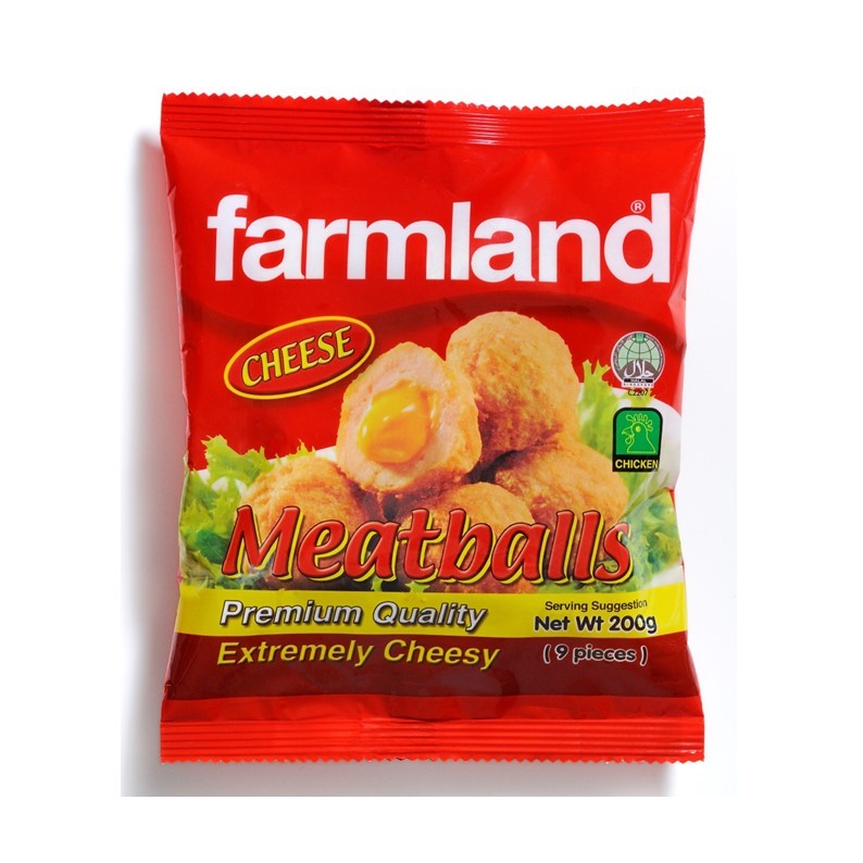 Farmland Chix Meat Ball  Cheese 24 x 200g