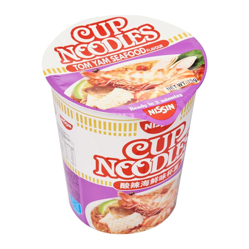 Tom Yam Seafood Cup Noodle Nissin 24x75gm - LimSiangHuat